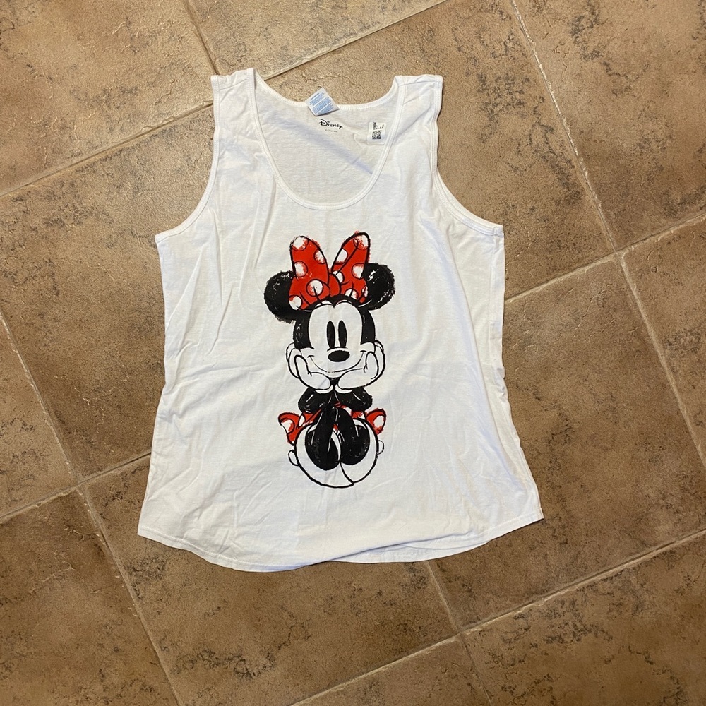 Brand New Disney Minnie Mouse Tank XL